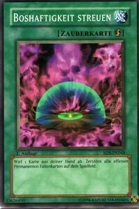 Yu-Gi-Oh 3x Boshaftigkeit Streuen - - - RDS - Bild 1 von 1