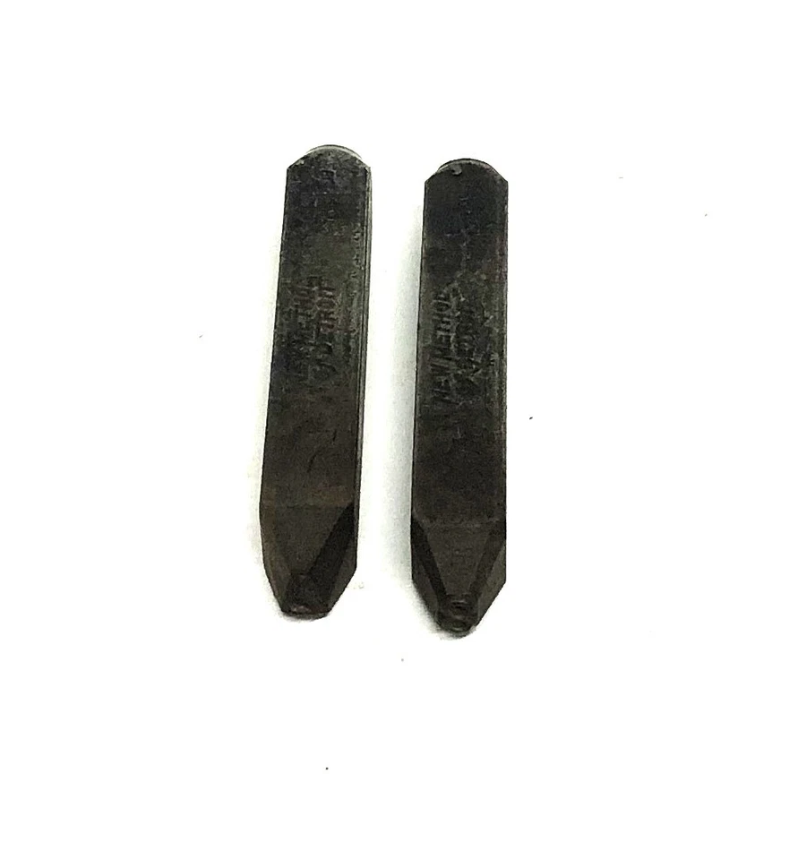 New Method 3/16 Inch Number Metal Stamp 7 & 8 USED - Image 1 of 4