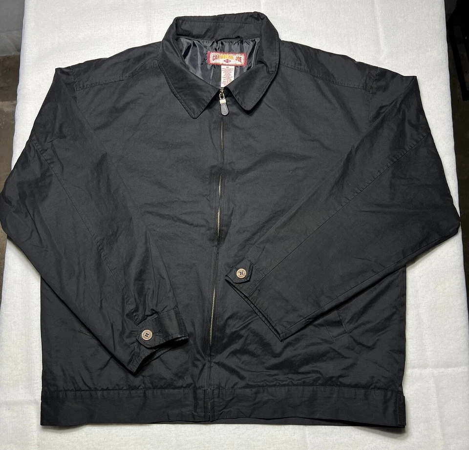 Chaqueta cortavientos Caribbean Joe cremallera completa talla XL extra grande Foto 1 de 4