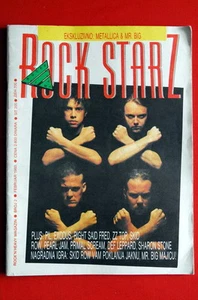 METALLICA ON COVER + 4 PAGES 1993 VERY RARE EXYU MAGAZINE - Picture 1 of 1