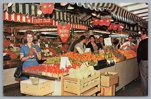 Parche postal California Los Angeles Farmers MarketBerry años 60 - Imagen 1 de 2