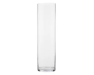Cilindro D.15 H.50 CM Contenedor de Vidrio Trasp. Adornos Muebles Boda - Imagen 1 de 1