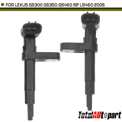 2x Sensor de velocidad ABS para Lexus GS300 GS350 GS460 ISF LS460 2005 trasero izquierdo y derecho Foto 1 de 4