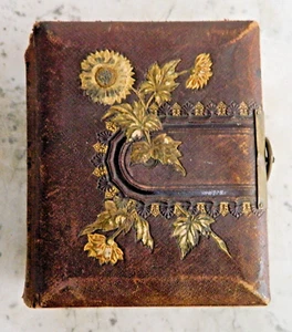 Álbum de fotos de gabinete antiguo 27 imágenes C de V, Tintypes Dag's Oakland CA Missouri - Imagen 1 de 13