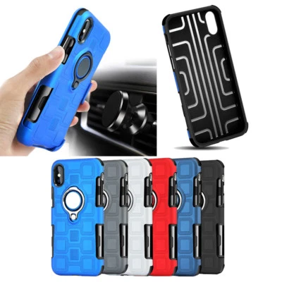 10件装/批量Ice Cube组合支架磁性车载支架保护壳适用于iPhone三星LG — 第 1/4 张图片