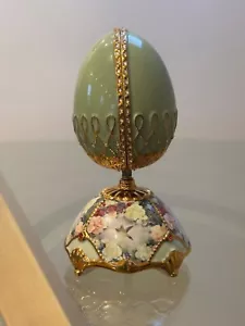 Garden Glory by Lena Liu Jeweled Splendor Heirloom Porcelain Musical Collection - Bild 1 von 9