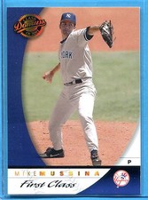 MIKE MUSSINA ~ 2001 Donruss Class of 2001 First Class #28 SP (#79/100) (A140)