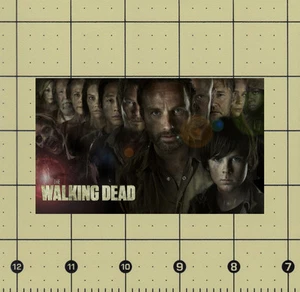 MASSGESCHNEIDERTER KÜHLSCHRANKMAGNET THE WALKING DEAD SEASON 5 GUSS - Bild 1 von 1