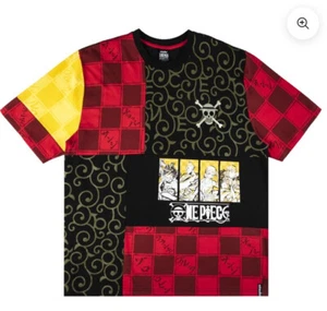 Atsuko One Piece Patchwork Red Tee Size XXL NEW - Picture 1 of 6