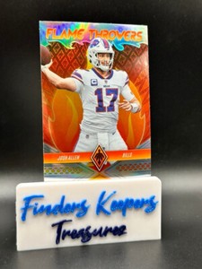 2022 PHOENIX FOOTBALL FOTL Flame Throwers JOSH ALLEN #9~BILLS
