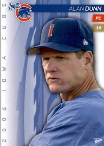 2006 Iowa Cubs Multi-Ad #6 Alan Dunn Huntsville Alabama AL Baseball Card