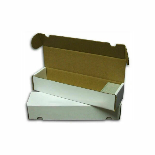 Max Protection Corrugated Cardboard Game Card Storage Box - 800 Count