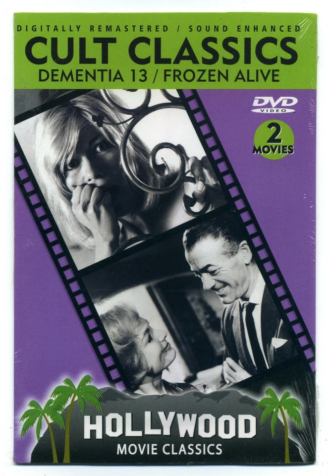 Double Feature DVD Hollywood Horror Cult Classics: Dementia 13/Frozen Alive  - Image 1 of 2