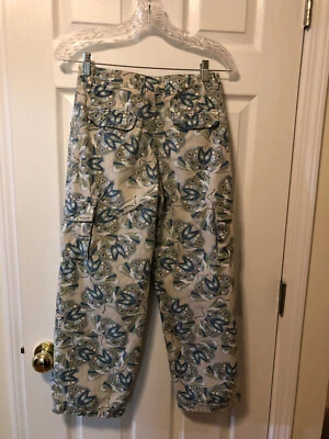 Брюки карго регулируемой длины для девочек размер 12 LL Bean/капри - Изображение 1 из 4