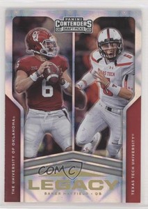 2020 Panini Contenders Draft Picks Legacy Game Ticket Baker Mayfield #12