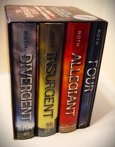 DIVERGENT COLLECTION BOXED SET 1st Ed. 4 Hardbacks in Slipcase VERONICA ROTH - Picture 1 of 5