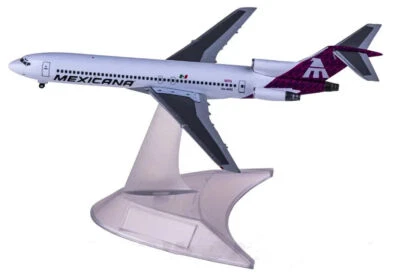 1:500 Herpa Mexicana BOEING 727-200 Passenger Aircraft Diecast Airplane Model - Image 1 of 4