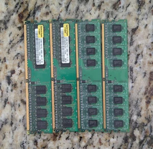 2x512MB Kingston + 2x1GB PNY DDR2 DIMMs. - Picture 1 of 3