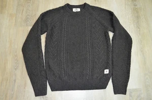 BellField grauer Strickpullover Vintage Herren Pullover Handarbeit Jersey Gr. M - Bild 1 von 12