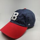 Casquette chapeau Boston Red Sox sangle dos 47 marque coton bleu baseball MLB DAD OSFM