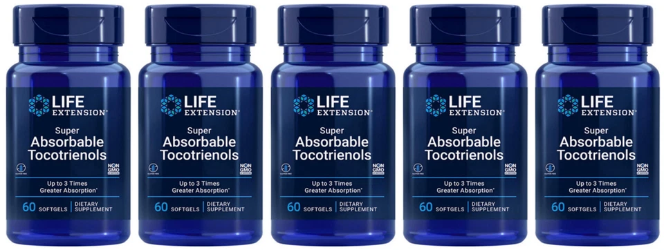 Life Extension Super-Absorbable Tocotrienols
