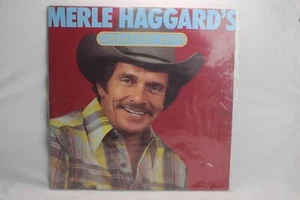 Merle Haggard Greatest Hits Vinyl Record Tested Classic Country Album Used - Picture 1 of 4