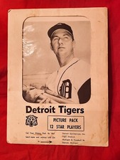 1968 Detroit Tigers Team Picture Pack 11 B/W Photo Set Kaline Mathews WS Champs