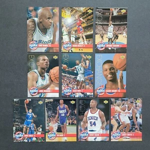 1993-94 ROOKIE EXCHANGE Set di carte RE1-10 Chris Webber Isaiah Hardaway + altro #A - Foto 1 di 2