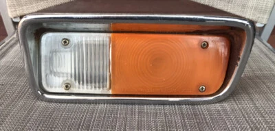 TOYOTA 1960's-70's CORONA-CROWN-COROLLA GENUINE KOITO LHS CHROME FRONT INDICATOR Foto 1 de 4