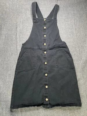 Mono H&M Niñas Negro Talla 14Y con Bolsillos Delanteros y Traseros Foto 1 de 4