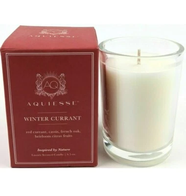 Vela de cera de soja Aquiesse GRANT DE INVIERNO 6,5 OZ, vacaciones Foto 1 de 3