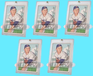 5 PRO MOLD 1952-1956 TOPPS 1-SCREW SCREWDOWN Baseball Card Vintage UV Case 52-56 - Picture 1 of 1