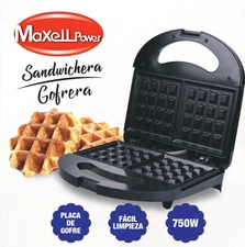 Gofrera eléctrica 750W