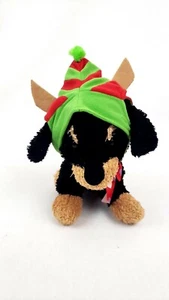 Small Dog Pet Costume Red & Green Christmas Elf Hat Party Cosplay Halloween - Picture 1 of 12