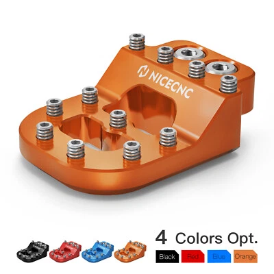 NICECNC Rear Brake Pedal Step Pad Plate For KTM 125-530 XC-W/EXC/EXCF 2004-2016 - Изображение 1 из 4