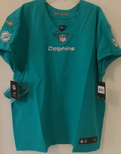 CAMISETA BLANCA NIKE NFL para hombre EN EL CAMPO MIAMI DELFINES TALLA 52 AJ1664-311 NUEVA CON ETIQUETAS $325 - Imagen 1 de 11