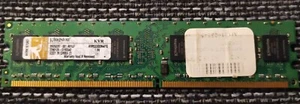 ✅ 1GB / 1024MB Kingston DDR2 PC2-4200 (DDR2-533) CL 4 1,8V Arbeitspeicher - Bild 1 von 4