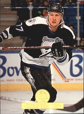 1994-95 Leaf Lightning Hockey Card #86 Chris Gratton