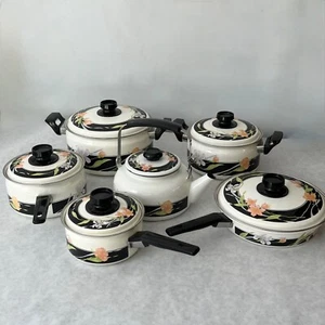 12 piezas Sangostone Sango Memories utensilios de cocina ollas sartén tetera ¡Hermosa! - Imagen 1 de 24