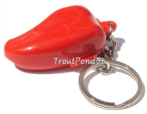 Tupperware Keychain Mini Forget Me Not Chili Pepper Red Novelty Key Chain - Picture 1 of 2
