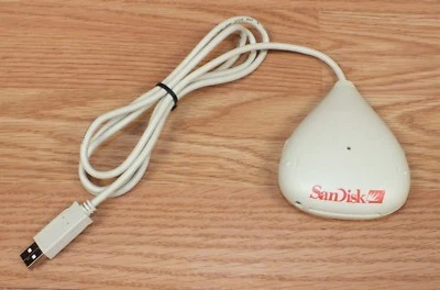 Genuine Vintage Sandisk Imagemate (20-90-00055) USB Compact Flash Card Reader  - Image 1 of 4