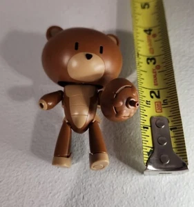 Bandai petit gguy Brown guy Gundam model bear built 3" - Picture 1 of 4