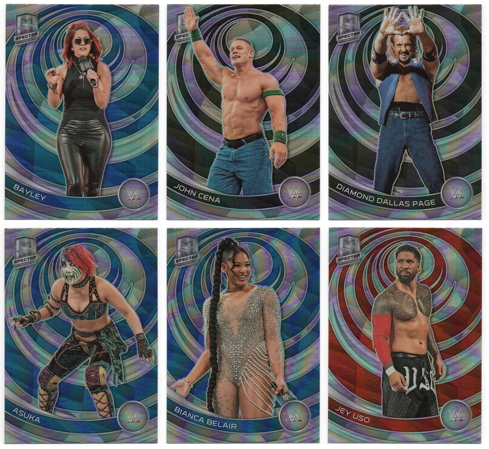 2023 Panini Chronicles WWE (Spectra) Silver - Pick Any - Image 1 of 1