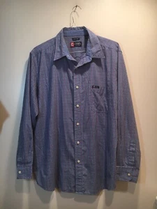 Chaps Easy Care Men's Multi-Colored Long Sleeve Button Front Shirt Size XXL - Picture 1 of 3