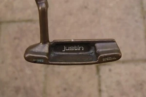 w BEN SAYERS Justin H-083 Special Bronze Vintage Putter 32.5" - Picture 1 of 4
