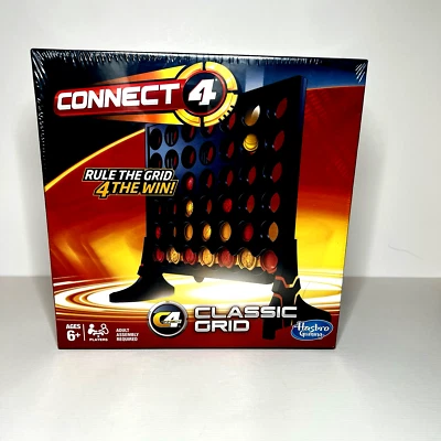 Connect Four Classic Grid Game 2011 SEALED C 4 FACTORY SEALED board game - Image 1 of 4