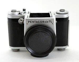 Cámara alemana Pentacon Six formato medio 6x6 solo cuerpo LEER - Imagen 1 de 9