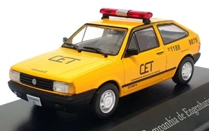 Altaya 1/43 Scale 51024A - VW Gol Traffic Engineering Company (CET) Yellow - Picture 1 of 5