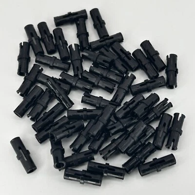 Piezas Lego 2780 (50 piezas) pasadores técnicos negros con crestas de fricción Foto 1 de 3