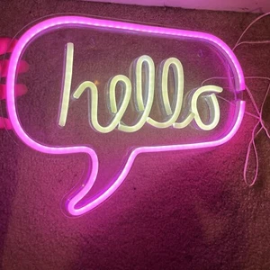 Hello Kitty LED Neon Sign 16” X 13” Works Great Easy To Hang! - Picture 1 of 9